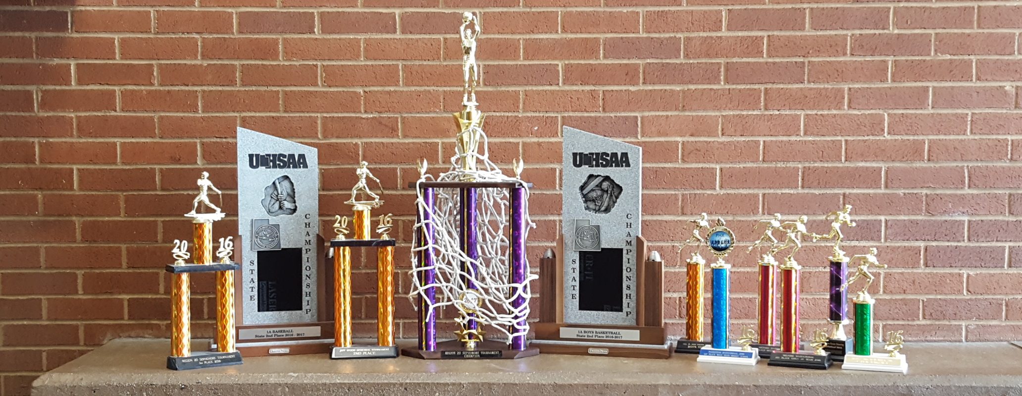 VHS Fall and Winter Sport Trophies